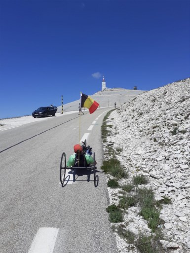 Benjamin Robaux Ascension du Ventoux Vue côté