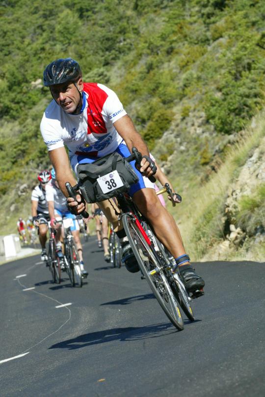 La cyclo-sportive du Tour de France 2009 par un unijambiste