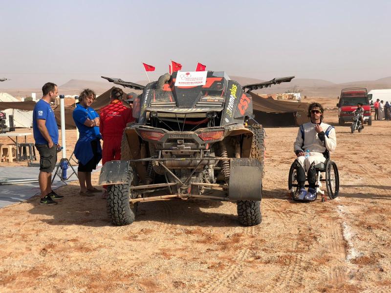 Axel Alletru, paraplégique au Dakar 2020, l’exploit … !