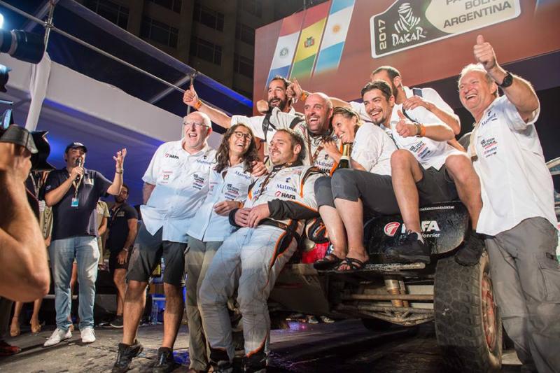Philippe Croizon has lapped his Dakar, a real achievement!